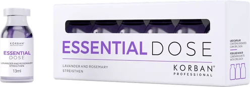 Korban Essential Dose plaukų atstatymo procedūra, 6x13 ml
