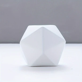 Mediniai karoliukai, White 20MM-10pcs