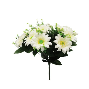 Dirbtinė gerberų puokštė iš 18 šakų, 33 cm