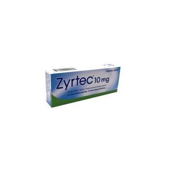ZYRTEC 10 mg plėvele dengtos tabletės N10