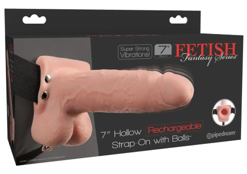 Fetish Fantasy ffs 7 Hollow Strap-On Light Strap-on dildo