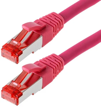 Helos Patchkabel S/FTP Cat 6 purpurinė 5,0 m