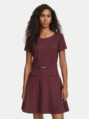Guess Kokteilinė suknelė W6BK38 K6210 Violetinė Regular Fit
