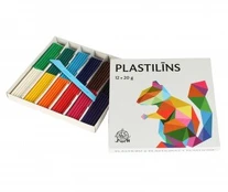 Plastilinas John Rose, 12 spalvų, 20 g