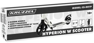 Paspirtukas Hyperion Kruzzel, Baltas