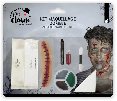 Veido grimo rinkinukas zombiui