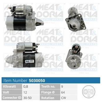 MEAT & DORIA 5030050 Starteris