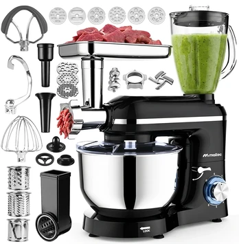 Gruzdintuvė MalTec Virtuvinis kombainas Multi MaltecChef5000W-BL