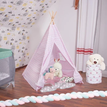 Vaikiška palapinė Tipi Tent TIP19, 100 cm x 120 cm