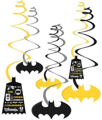 Amscan Batman spiral dekoration