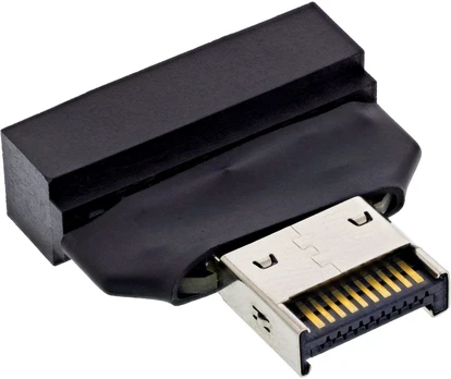 InLine USB 3.2 Typ-E Key-A į USB 3.0 pagrindinės plokštės adapteris intern