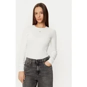 Tommy Jeans Palaidinė Essential DW0DW17387 Écru Slim Fit