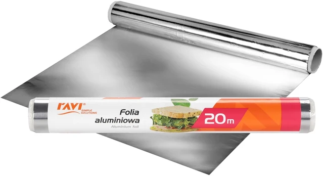 Aliuminio folija 20 m x 29 cm, rulonas, 3.5 x 3.5 x 20, 00103, Simple Solution