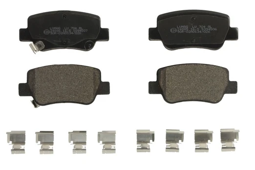 BRECK 24885 00 704 10 Brake pad set