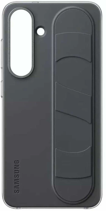 Samsung S25 itin pilkas silikonas