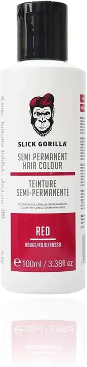 Slick Gorilla Semi Perm Colour Red 100ml