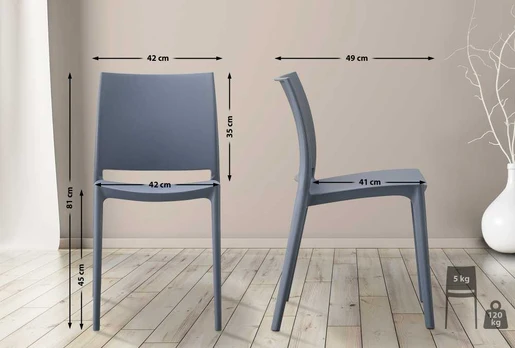 2 'Meton' kėdžių rinkinys