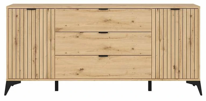Komoda Lamea, ruda, 41 cm x 180 cm x 83 cm