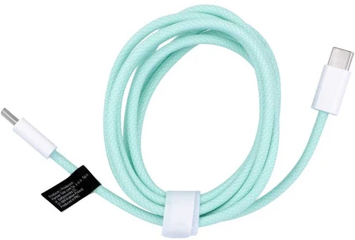 Oem Cable Type C to Type C Power Delivery PD 60W 3A C263 žalias 1,5 m