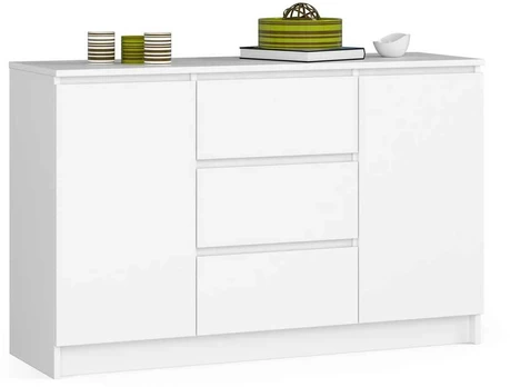AKORD Balto švediškas stalas 120x40x77