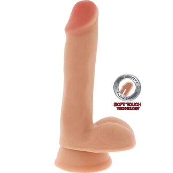 Toyjoy Dual Density Dildo 6 colių kamuoliukai