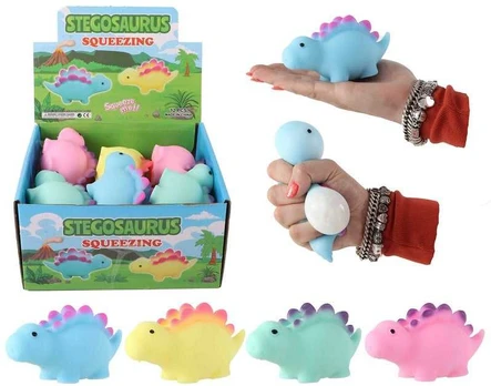 ToiToys Dino spaudimo dinozauras "Squeeze me Night" 12 cm