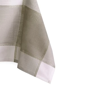 Stalo takelis AmeliaHome Sevran, balta/smėlio, 300 x 140 cm