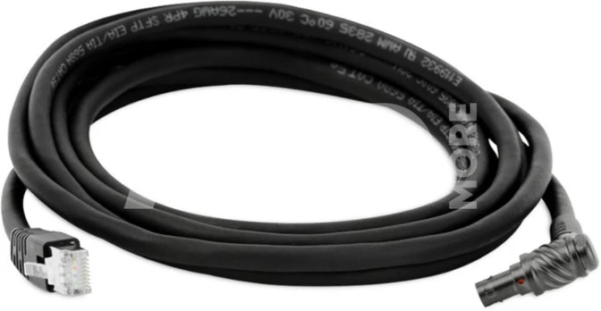 RED GIG-E RIGHT-TO-CAT5E ETHERNET CABLE (9')