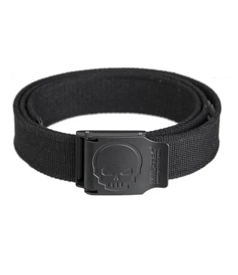 Mil-Tec Kelnių diržas SKULL 40 mm, Juodas