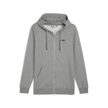 PUMA laisvalaikio džemperis vyrams PUMA ESS Small Logo Full-Zip TR Medium - 68677603, pilkas