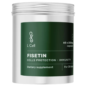Fisetinas L CELL 250 mg, 60 kaps.