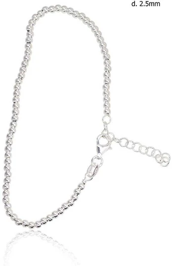 Sidabrinės apyrankės - 2.5 mm. - 17 - 3.5 g.