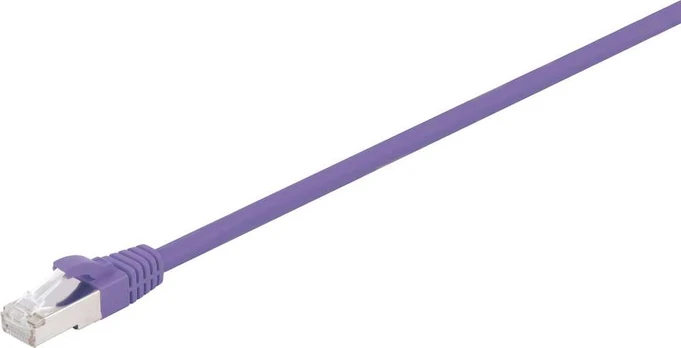 Fuj:tech CAT6A S/FTP -verkkokaapeli, 3 m, violetti