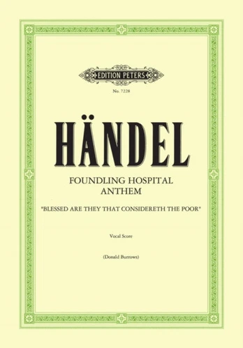 Foundling Hospital Anthem (Eng) (Urtext