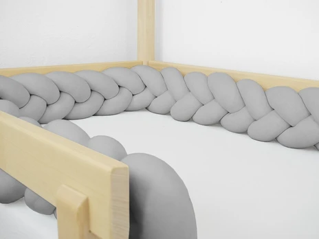 BENLEMI lovos apsauga, 200 cm., Grey, 8193/200-SED