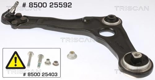 Vikšro valdymo svirtis TRISCAN 8500 25592