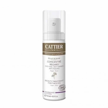 Akių srities kremas Cattier Éclat de Rose, 15 ml