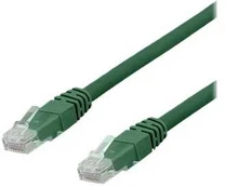 DELTACO U/UTP Cat6a patchkabel, LSZH, 3m, Žalias