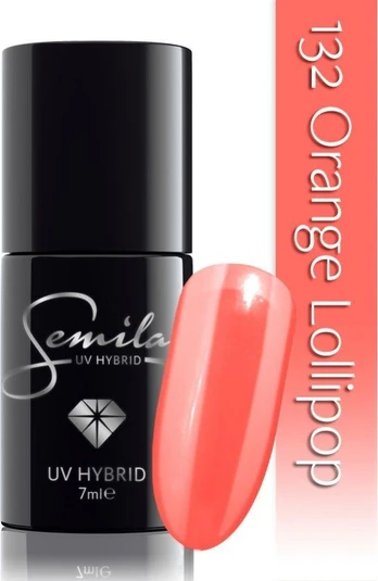 Semilac 132 Oranžinis Ledinukas 7ml