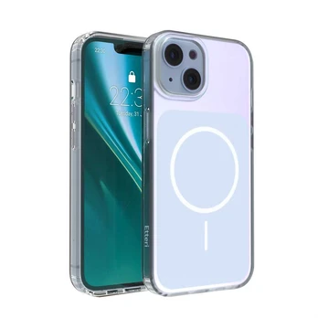 Dėklas Telforceone Etteri Hidden Pearl case for iPhone 14 6,1' light mėlynas