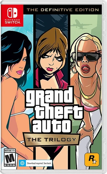 Grand Theft Auto: The Trilogy Definitive Edition Nintendo Switch