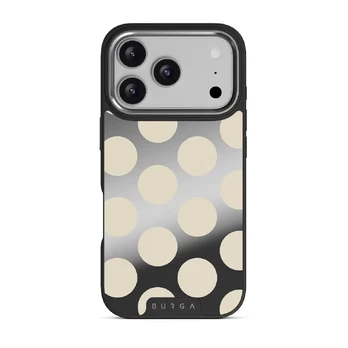 Spot On - iPhone 17 Pro Case, Elite Mirror Dark (MagSafe) / Silver