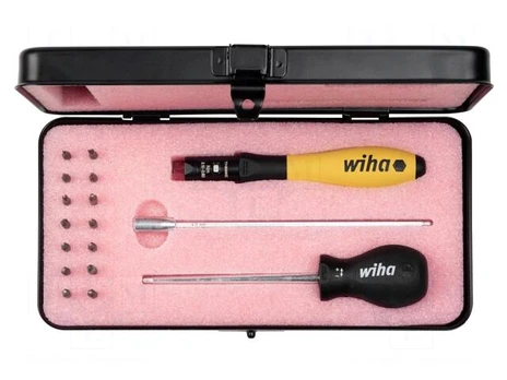Screwdriver | torque | Kit: screwdriver bits | 0.1÷0.6Nm
