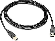 Kabelis USB PremiumCord USB-A - USB-B 2 m Juoda (ku2ab2bk)