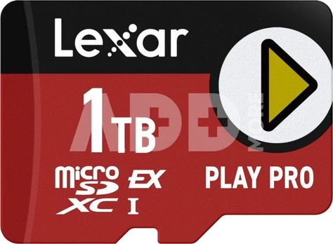 Lexar microSDXC Express PLAY Pro Express 7.1, R900/W600 C10 U3 UHS-I (V30) 1TB
