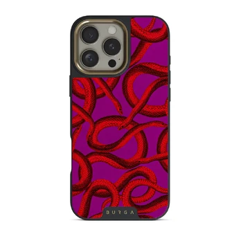 Watch Out - iPhone 16 Pro Case, Elite Dark (MagSafe) / Gold