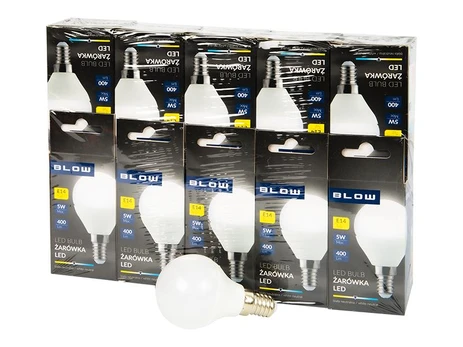 Blow LED lemputė E14 G45 ECO 5W - 10vnt