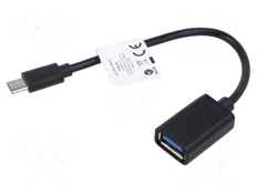 LANBERG adapter micro USB M USB-A F 2.0 | AD-OTG-UM-01 kaina