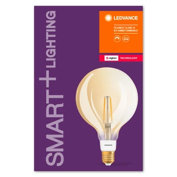 6W LED lemputė SMART+ Filament Globe Dimmable 55, E27, 2400K