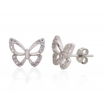 Sidabriniai auskarai Vinukai, Praba: 925°,